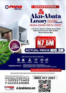 Affordable Land For Sale in Asaba, Delta State