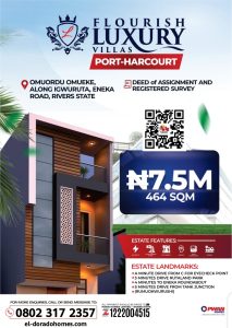 Affordable Land For Sale in Nigeria: Flourish Paradise Estate, Eneka Etche Road