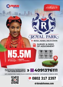 Affordable Land For Sale in Asaba, Delta State