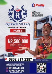 Affordable Land For Sale in Asaba, Delta State