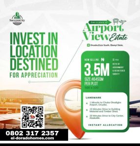 Land in Abakaliki For Sale, Ebonyi State