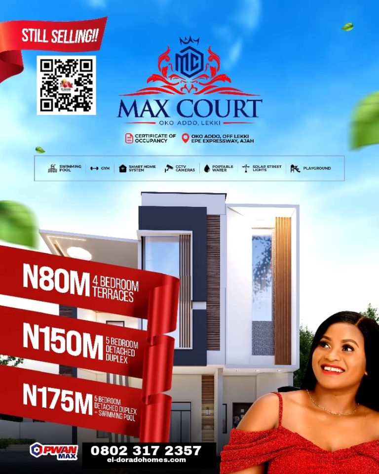 MAX Court Apartments, Oko-Addo, Lagos