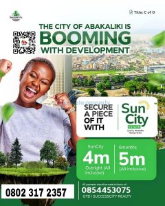 Land in Abakaliki For Sale, Ebonyi State