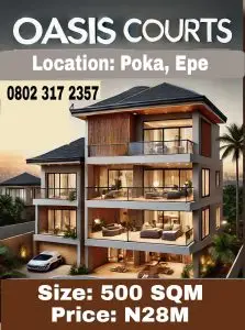 Stunning Houses for Sale in Nigeria | Oasis Courts 3-Bedroom Detached Bungalow, Epe