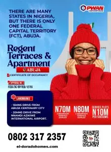 Affordable Land For Sale in Nigeria: Regent Terraces & Apartments, Kuje