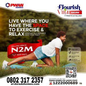 Affordable Land For Sale in Akure: Flourish Ville Estate