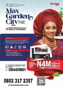 Affordable Land for Sale in Akure: MAX Gardens Estate โ Invest Smart, Live Serene