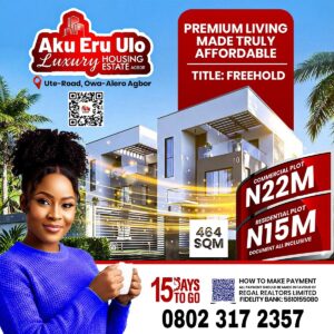 Plot Of Land For Sale in Benin City, Edo State