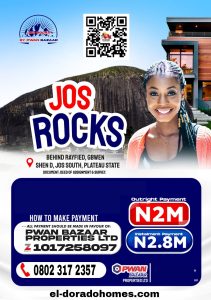 🌄 Affordable Land For Sale in Jos: Jos Rocks Estate, Gbwen Shen D, Jos North