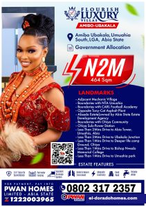 Affordable Land For Sale in Umuahia: Flourish Luxury Villas, Amibo-Ubakala