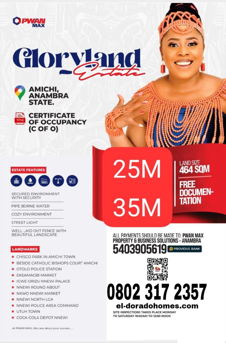 Affordable Land for Sale in Nnewi, Anambra State
