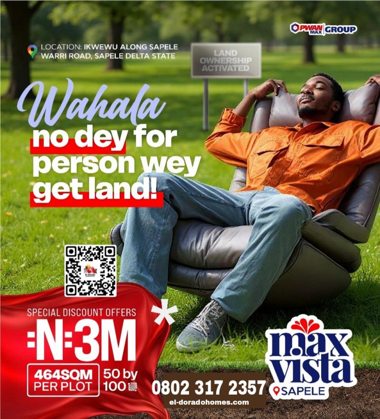 Affordable Land for Sale in Sapele, Delta State – Max Vista Estate Ikwewu | Only ₦3M!