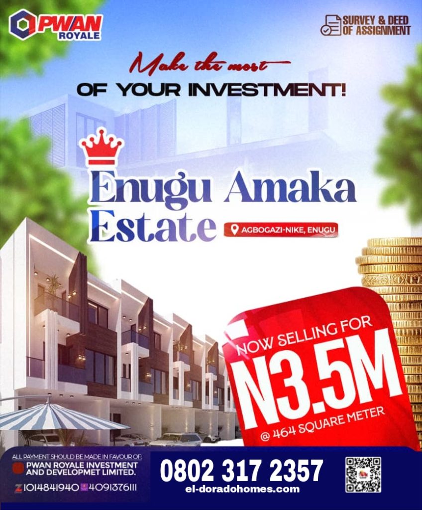 Affordable Land in Enugu, Secure Your Plot in Enugu Amaka Estate, Agbogazi-Nike