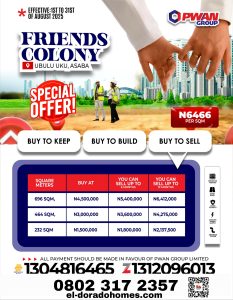 PWAN Special Offer – Buy to Resell, Land in Nigeria for Fast Profits