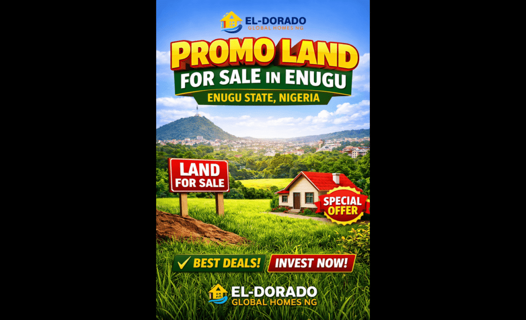 Promo Land For Sale in Enugu, Enugu State, Nigeria