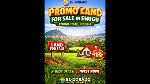 Promo Land For Sale in Enugu, Enugu State, Nigeria
