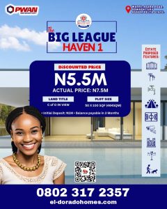 Cheap Land in Asaba Nigeria, Invest in Ogwashi-Uku Big League Haven Estate