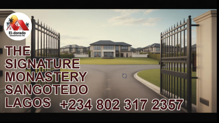 Own Land Near Shoprite Sangotedo, Discover Signature Monastery, Lekki Today!