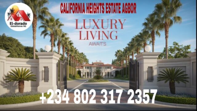 ₦2.5M Land for Sale in Agbor Delta State, California Heights Estate Owa-Oyibu