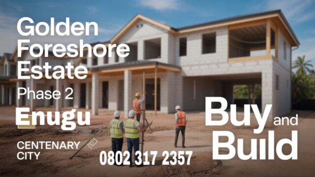 Cheap Land in Centenary City Enugu, 🚀 Golden Foreshore Estate Offer