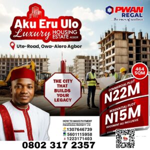 Affordable Land For Sale in Agbor, Delta State