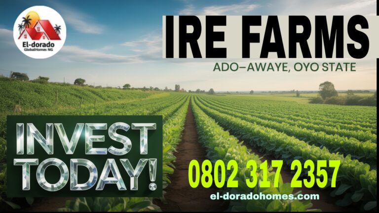 Farm Land for Sale in Oyo State Nigeria, Passive Income with IRE FARMS (2026 Investment)
