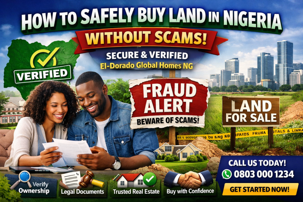How to Safely Buy Land in Nigeria Without Scams, Secure & Verified | El-Dorado Global Homes NG