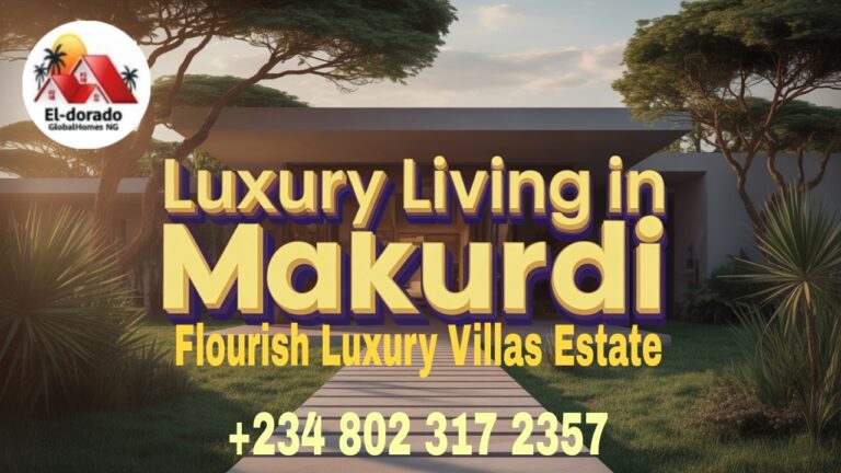 Genuine Land for Sale in Makurdi, Flourish Luxury Villas Estate Near Major Landmarks