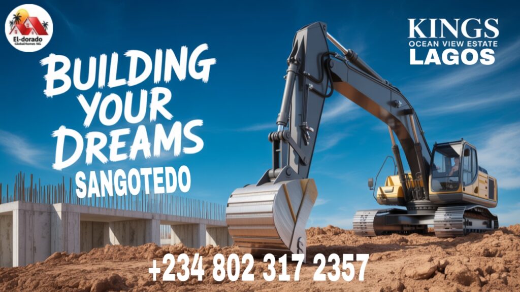 Buy and Build in Sangotedo Lagos, Premium Land with C of O Title