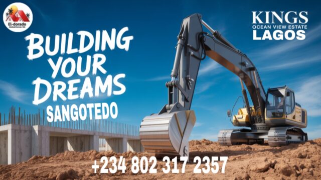 Buy and Build in Sangotedo Lagos, Premium Land with C of O Title