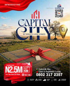 Prime Land for Sale in Aba, Abia State | Capital City Estate, Ogbor Hill