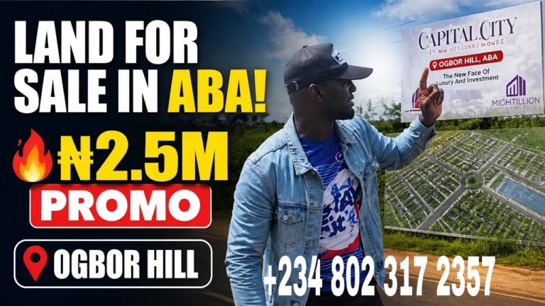 Own Land in Aba for Just ₦2.5M!, Capital City Estate by Mightillion Homes